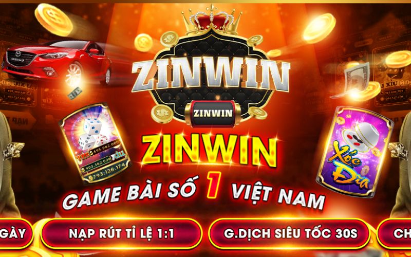 Giới thiệu cổng game ZinWin Vip